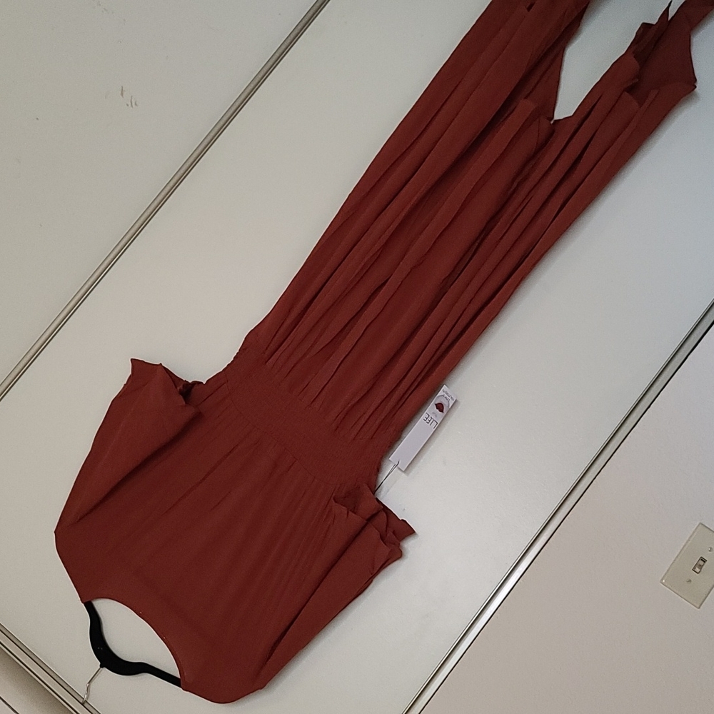 LIFE Love is for Eternity rust dress cover